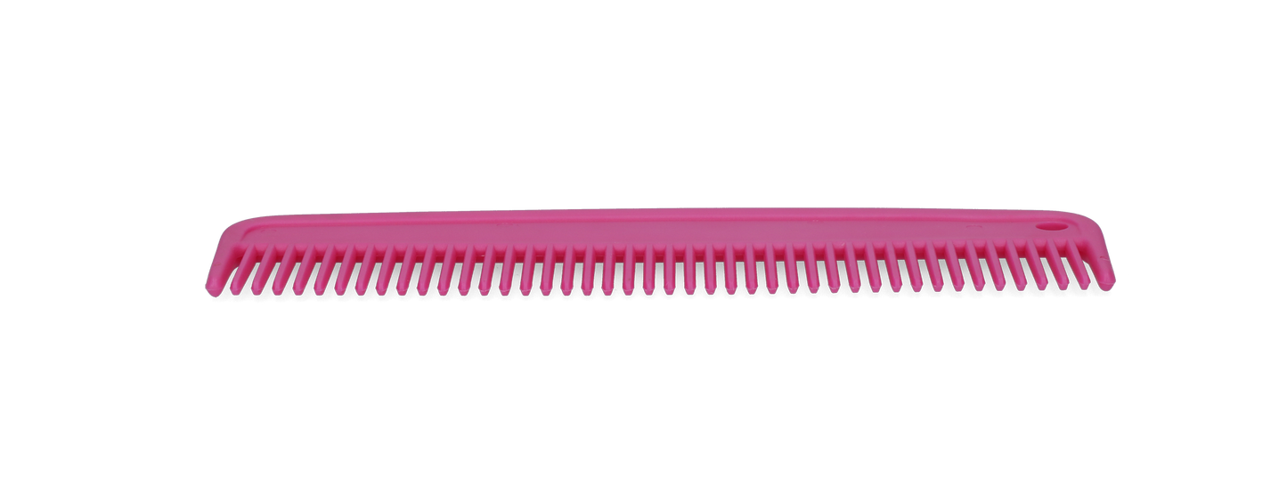 Mane comb 200 mm pink