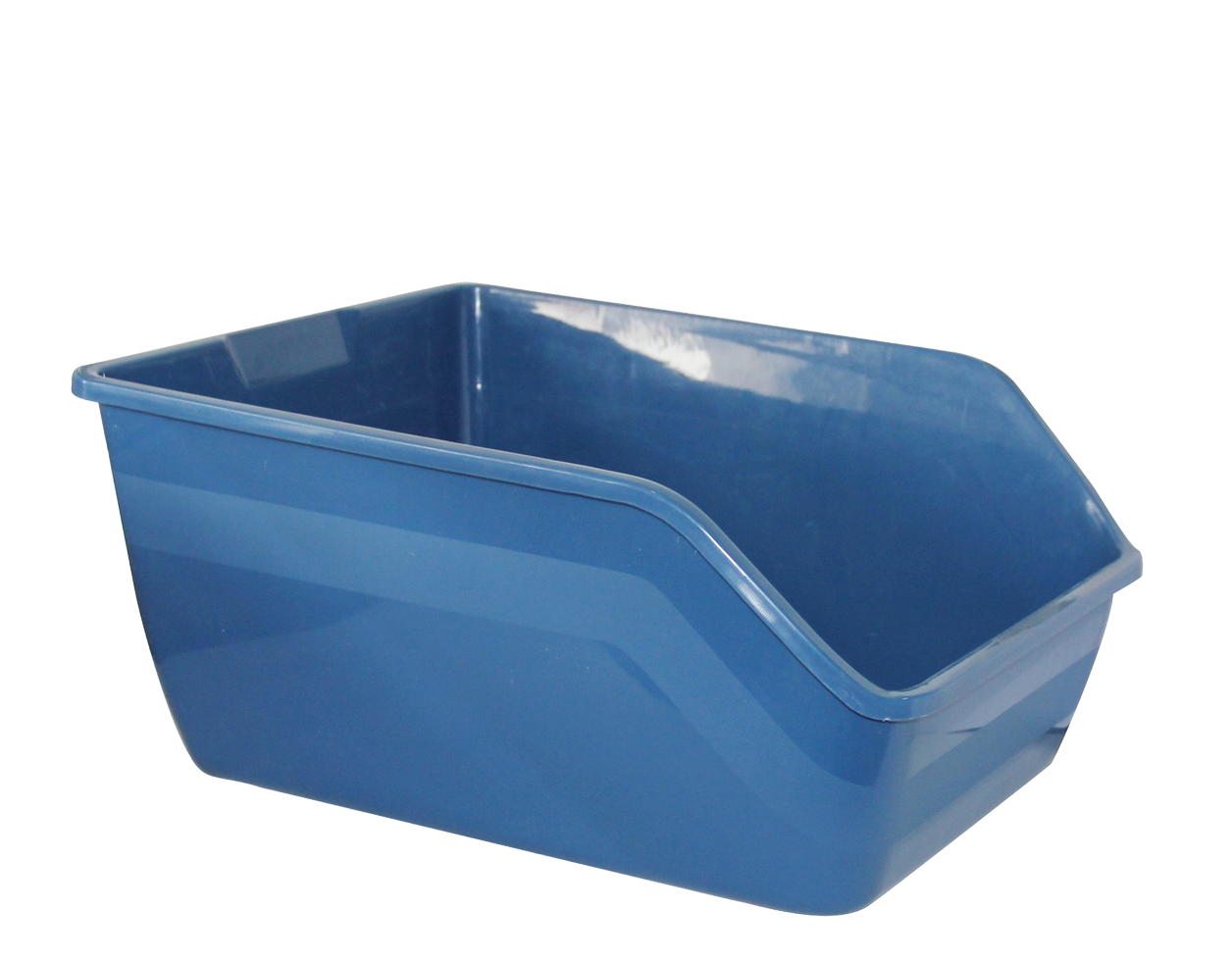 High-back Litter pan 47x38x21cm