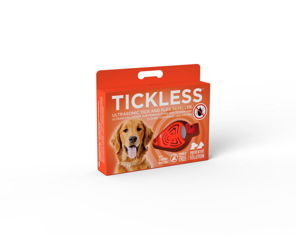 Tickless Pet orange up to 12 Months protection