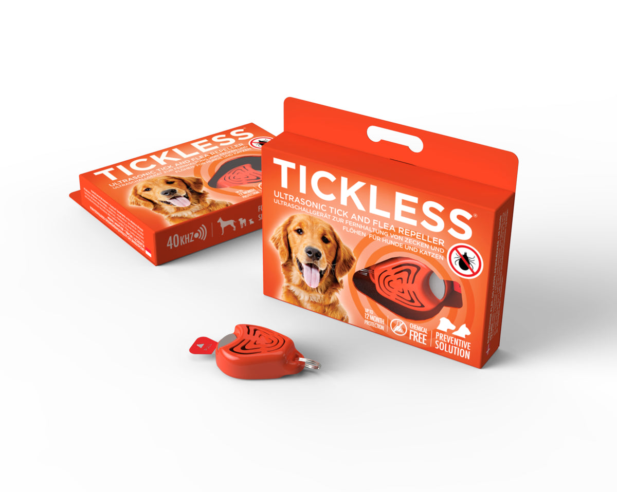 Tickless Pet orange up to 12 Months protection