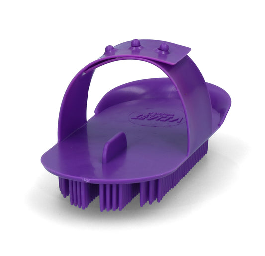 Curry comb Original Sarvis purple 130 x 65 mm