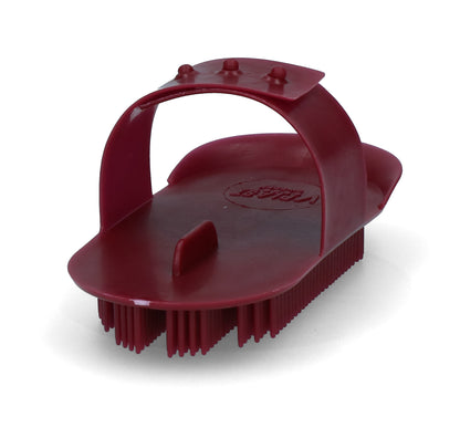 Curry comb Original Sarvis bordeaux 130 x 65 mm