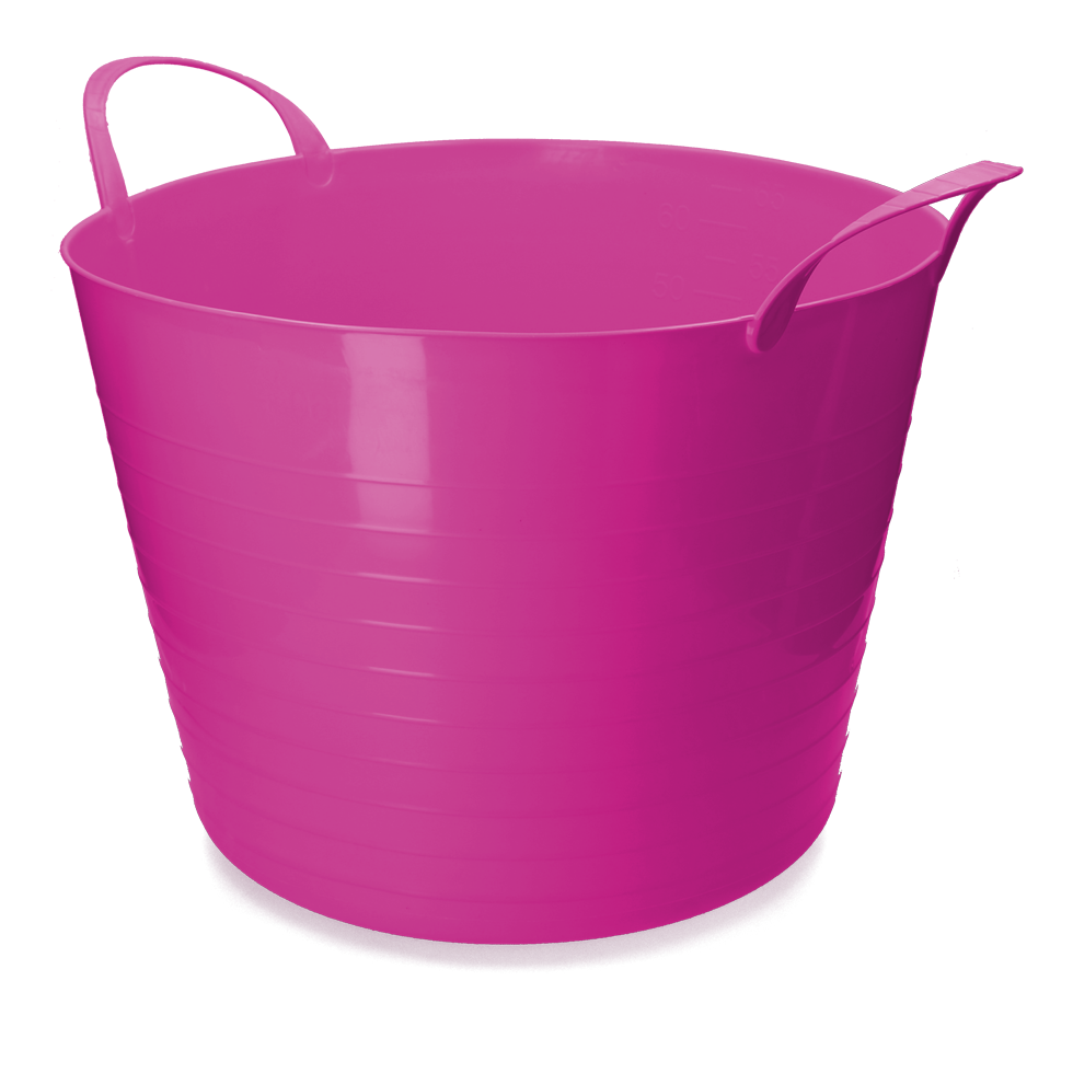 Trough V-Trug Flexi pink 65 l