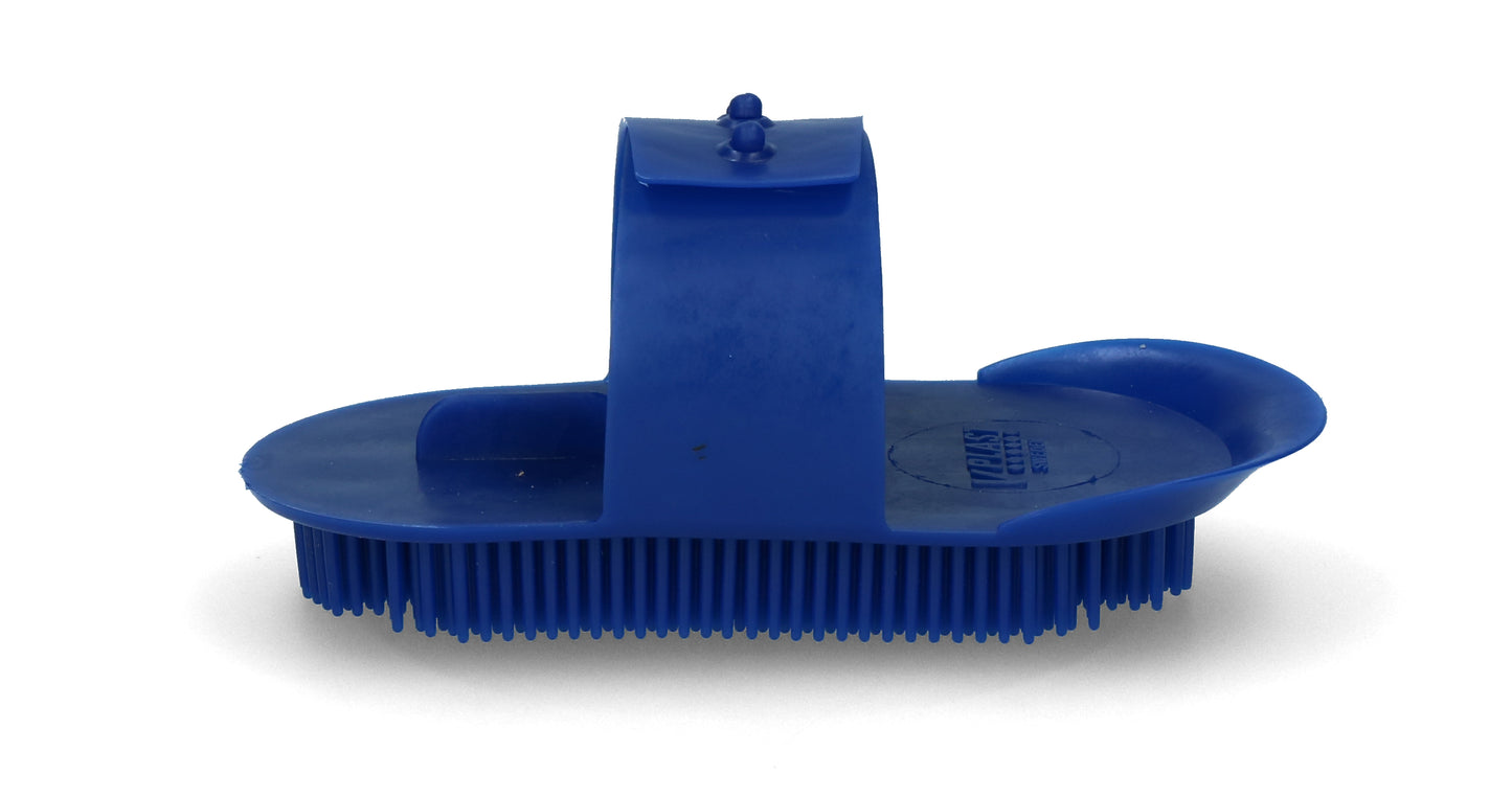 Curry comb Original Sarvis blue 130 x 65 mm