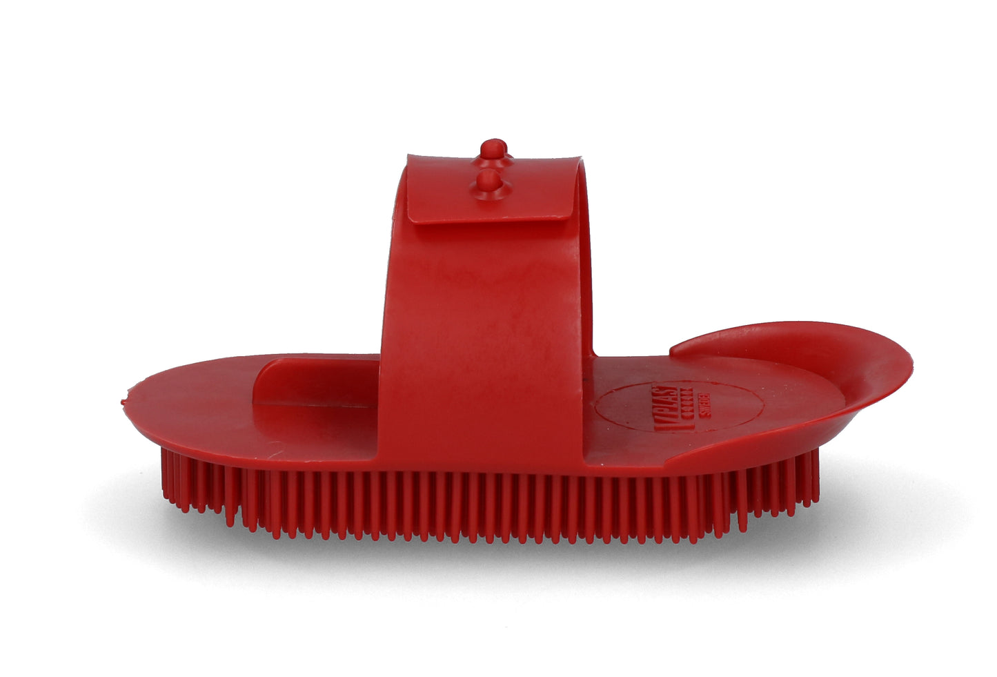 Curry comb Original Sarvis red 130 x 65 mm