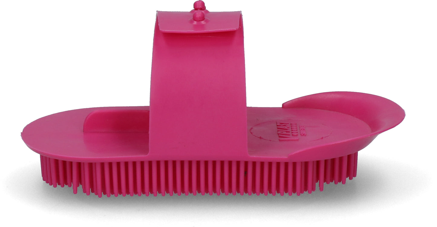 Curry comb Original Sarvis pink 130 x 65 mm