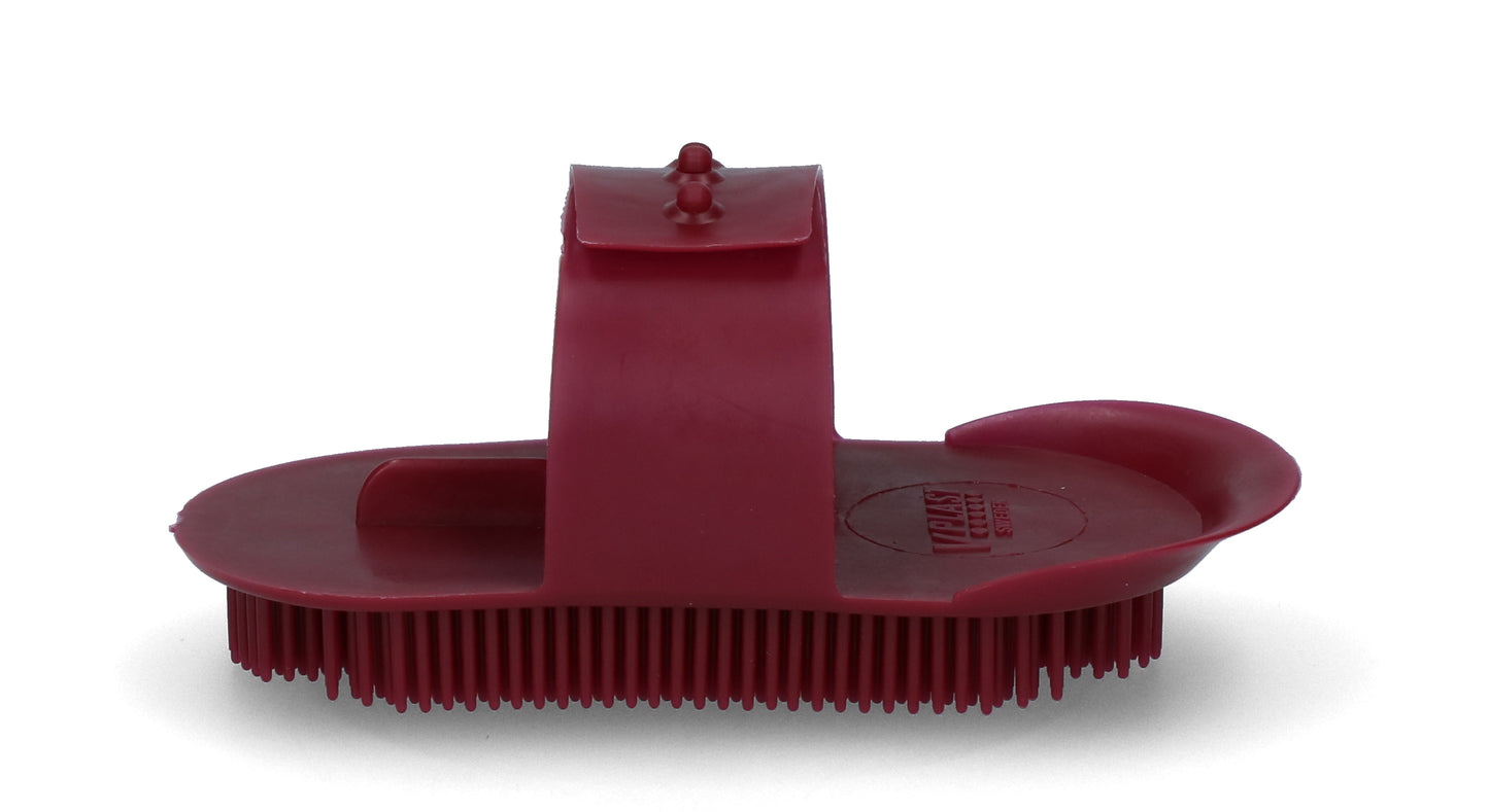 Curry comb Original Sarvis bordeaux 130 x 65 mm