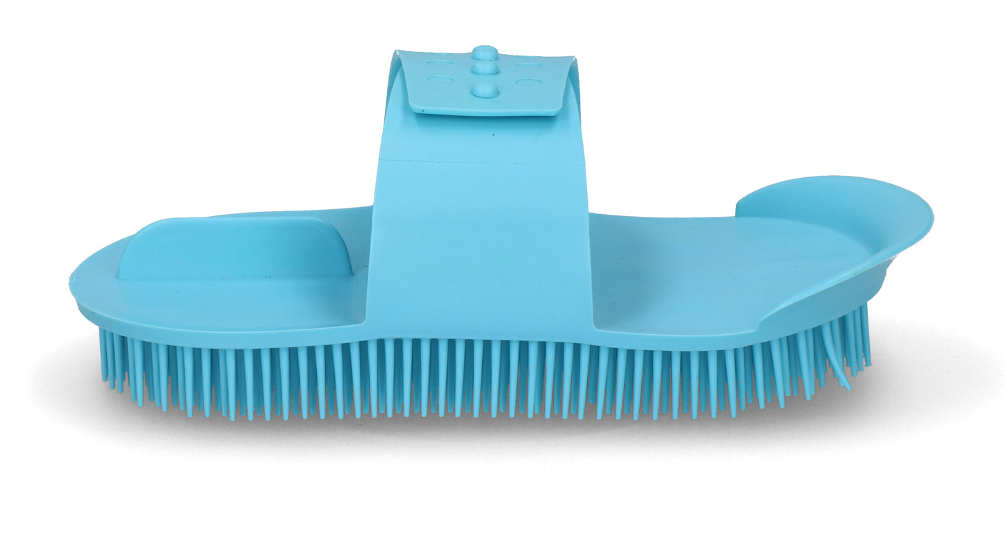 Curry comb Original Sarvis baby blue 180 x 90 mm