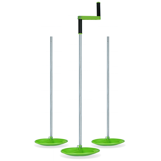 Twist butler net 125 cm 3 x rod + 1 crank