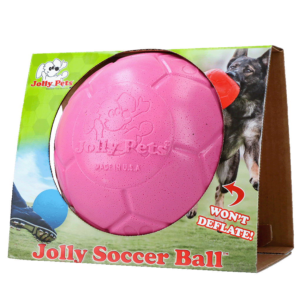 Jolly Soccer Ball 20cm Pink