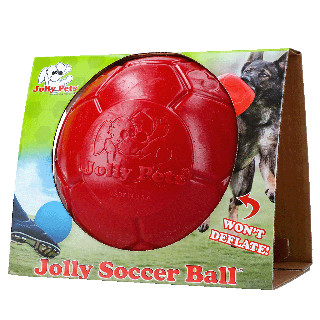 Jolly Soccer Ball 20cm Rood