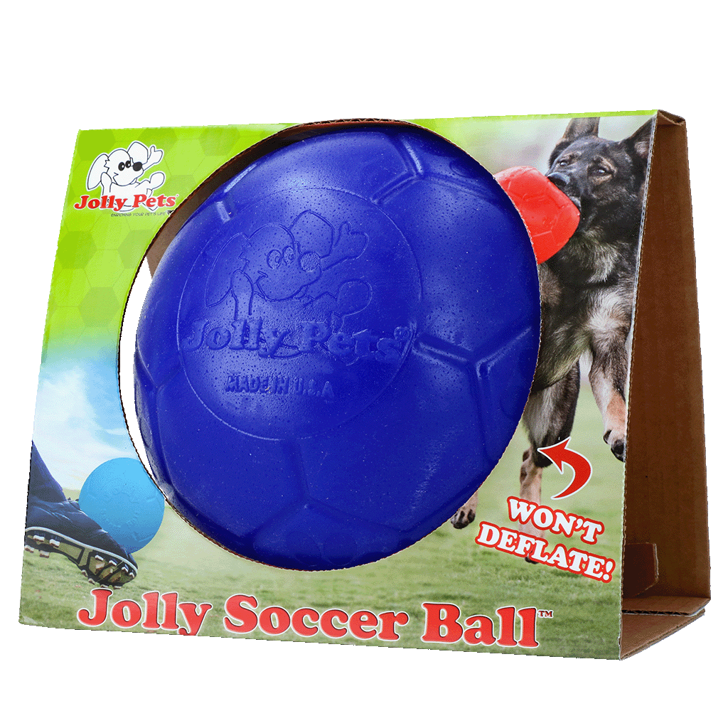 Jolly Soccer Ball 20cm Blue