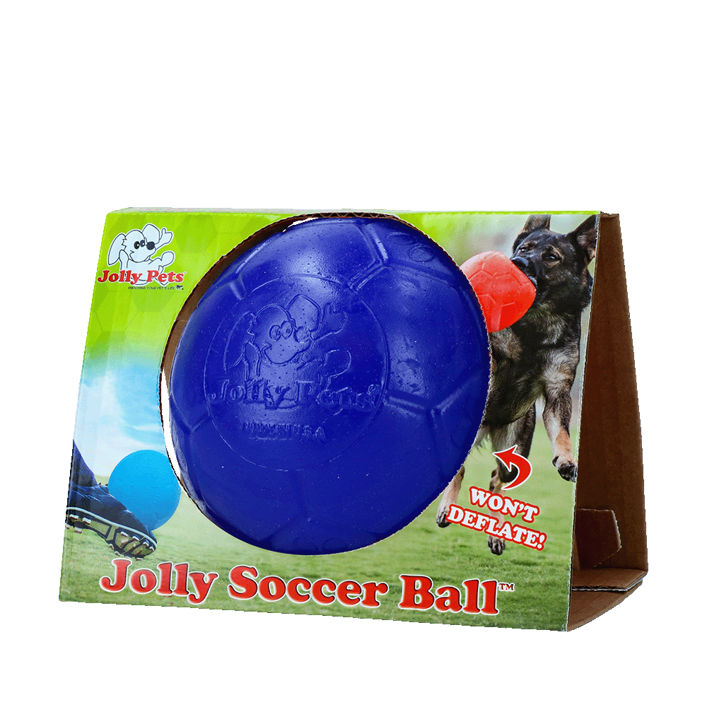 Jolly Soccer Ball 15cm Blue