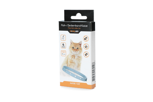 Knock Pest flea tick collar 33 cm cat GE + ENG