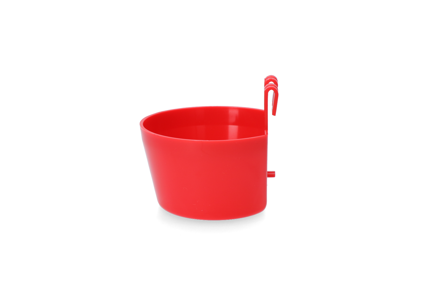 Poultry feeder plastic with hook