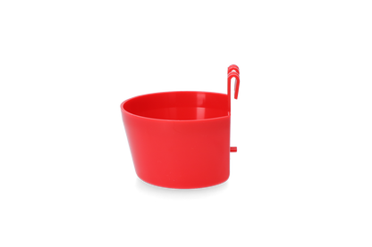 Poultry feeder plastic with hook