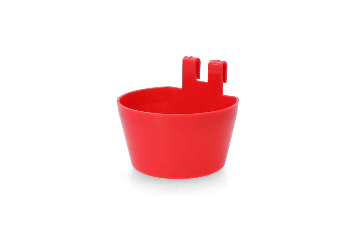 Poultry feeder plastic with hook