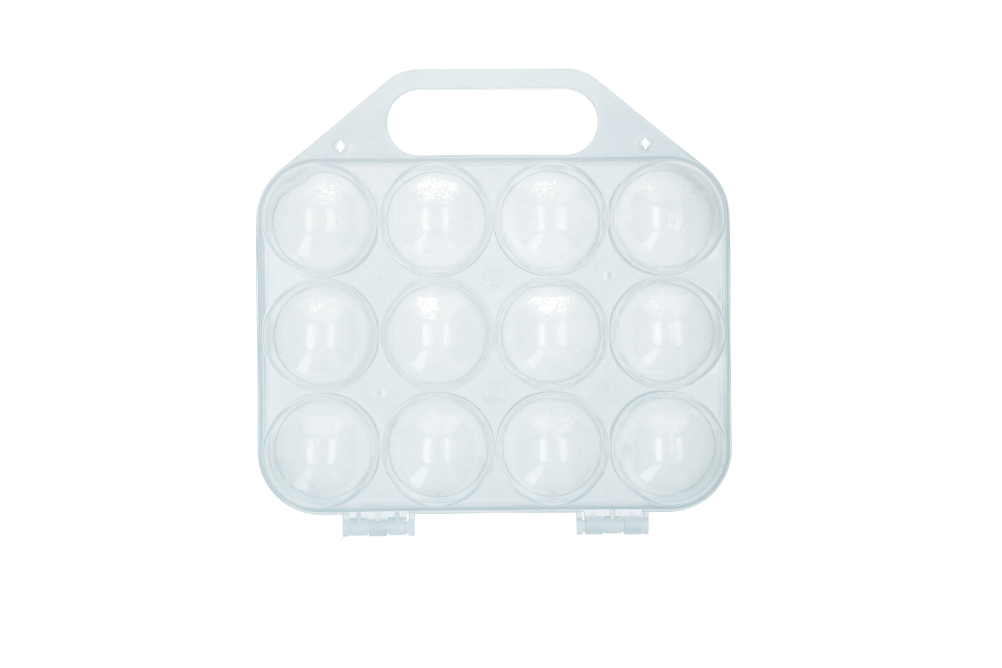 Poultry egg tray clear 12 pcs.