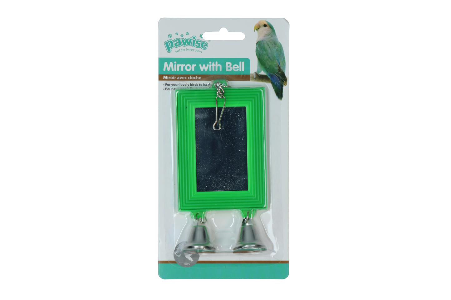 Bird Mirror with bell