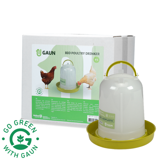 Poultry drinker 1.5 l Bio green lemon