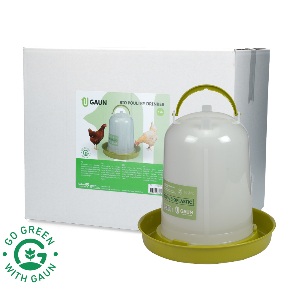 Poultry drinker 10 l Bio green lemon