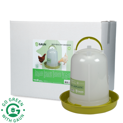 Poultry drinker 10 l Bio green lemon