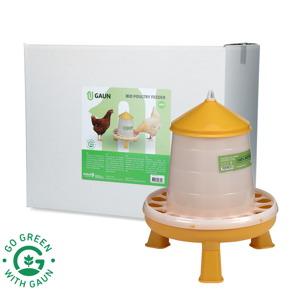 Poultry feeder 4 kg Bio green lemon with feet