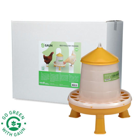 Poultry feeder 4 kg Bio green lemon with feet