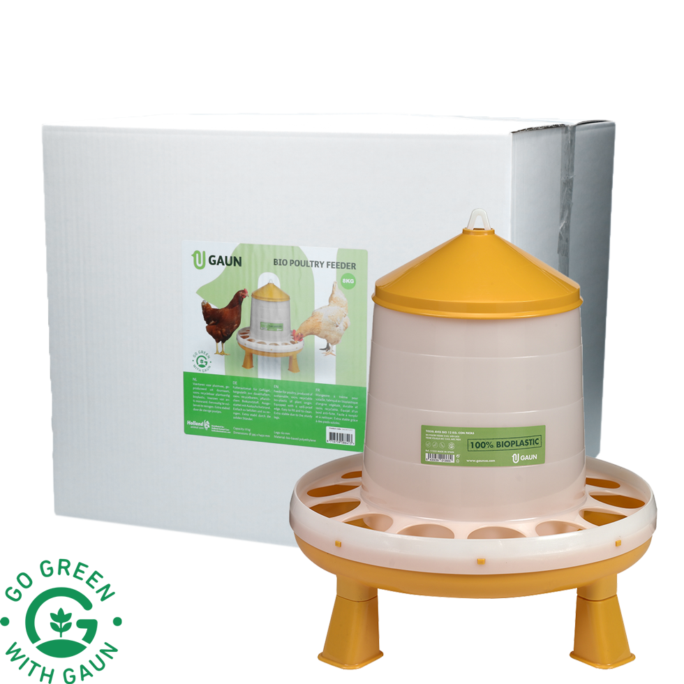 Poultry feeder 8 kg Bio green lemon with feet