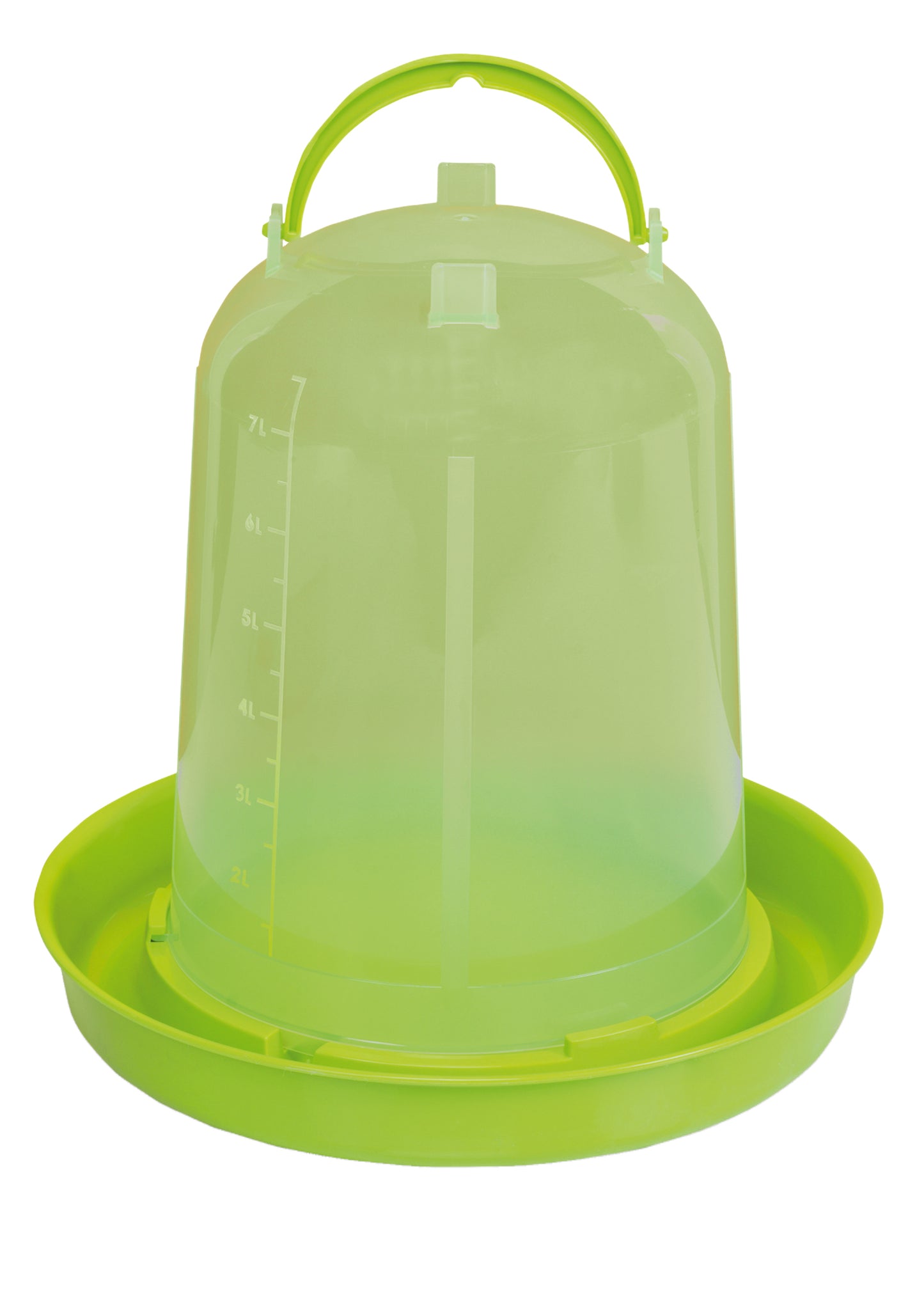 Poultry drinker 8 l green lemon