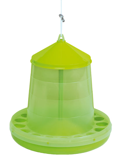 Poultry feeder 4 kg green lemon