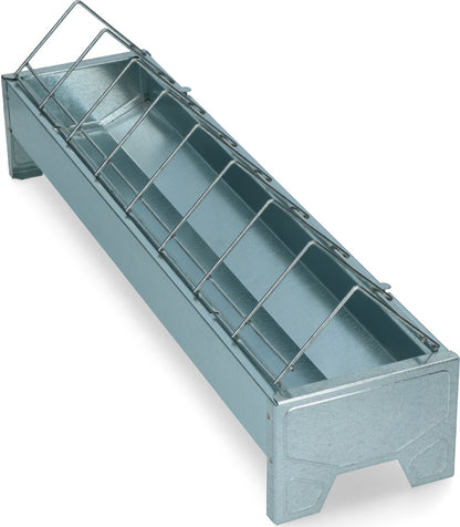 Poultry feeder 50 cm galvanised metal