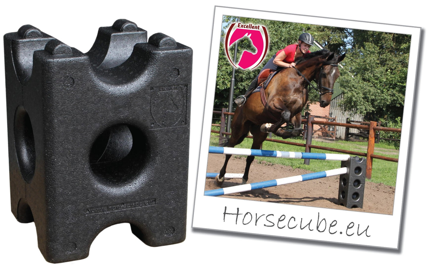 Jumping Block Horse Cube