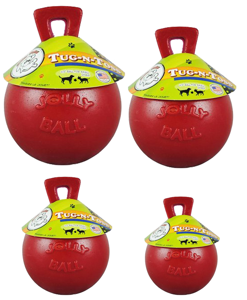 Jolly Tug-n-Toss 10 cm Red