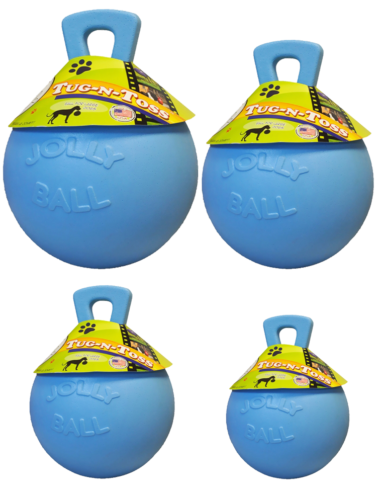 Jolly Tug-n-Toss 15 cm Baby Blue (Blue Berry Smell)