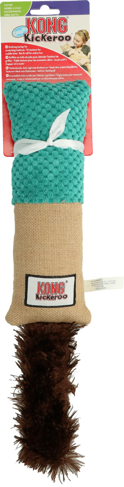 KONG Cat Kickeroo Cuddler (Ass. Colours)