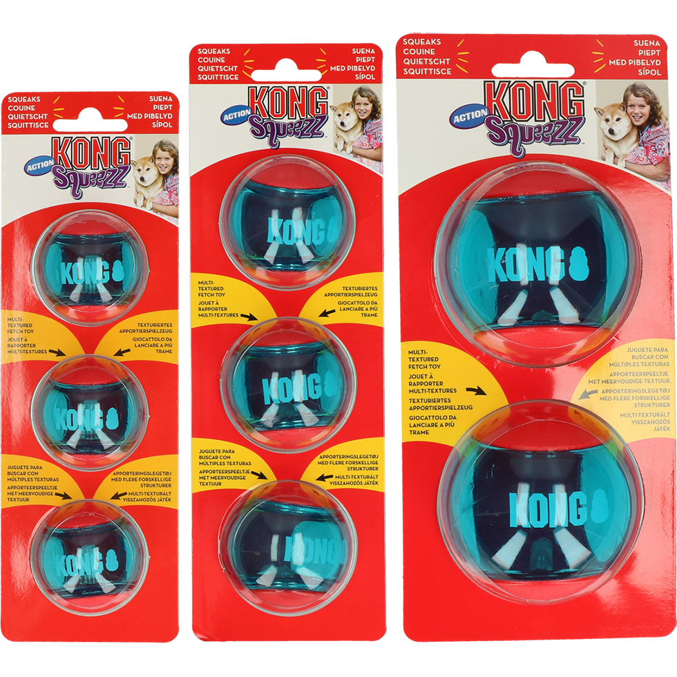 KONG Squeezz Action Red Medium