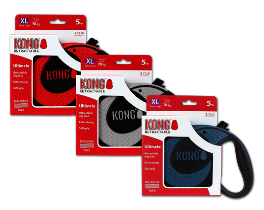 KONG Retractable Leash Ultimate Blue XL (5m/70kg)