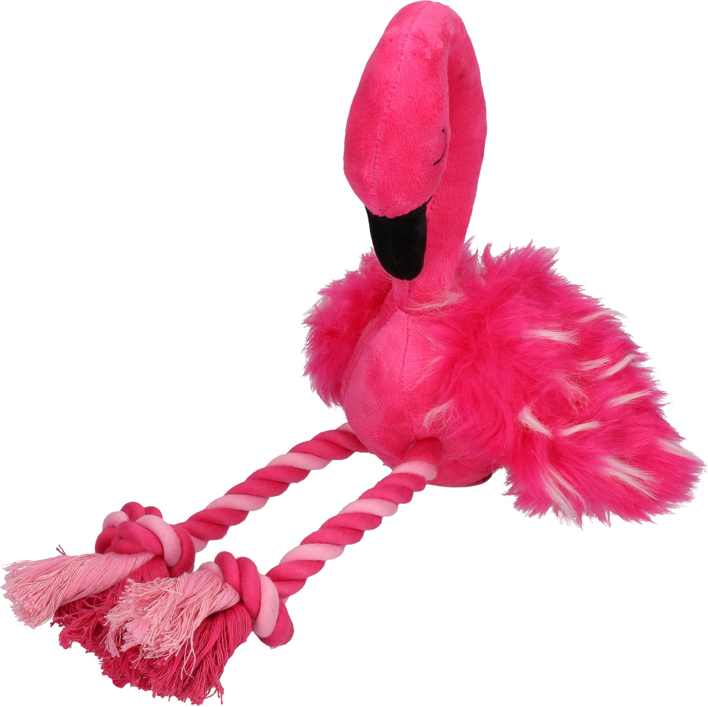 Flamingo with legs out of rope L