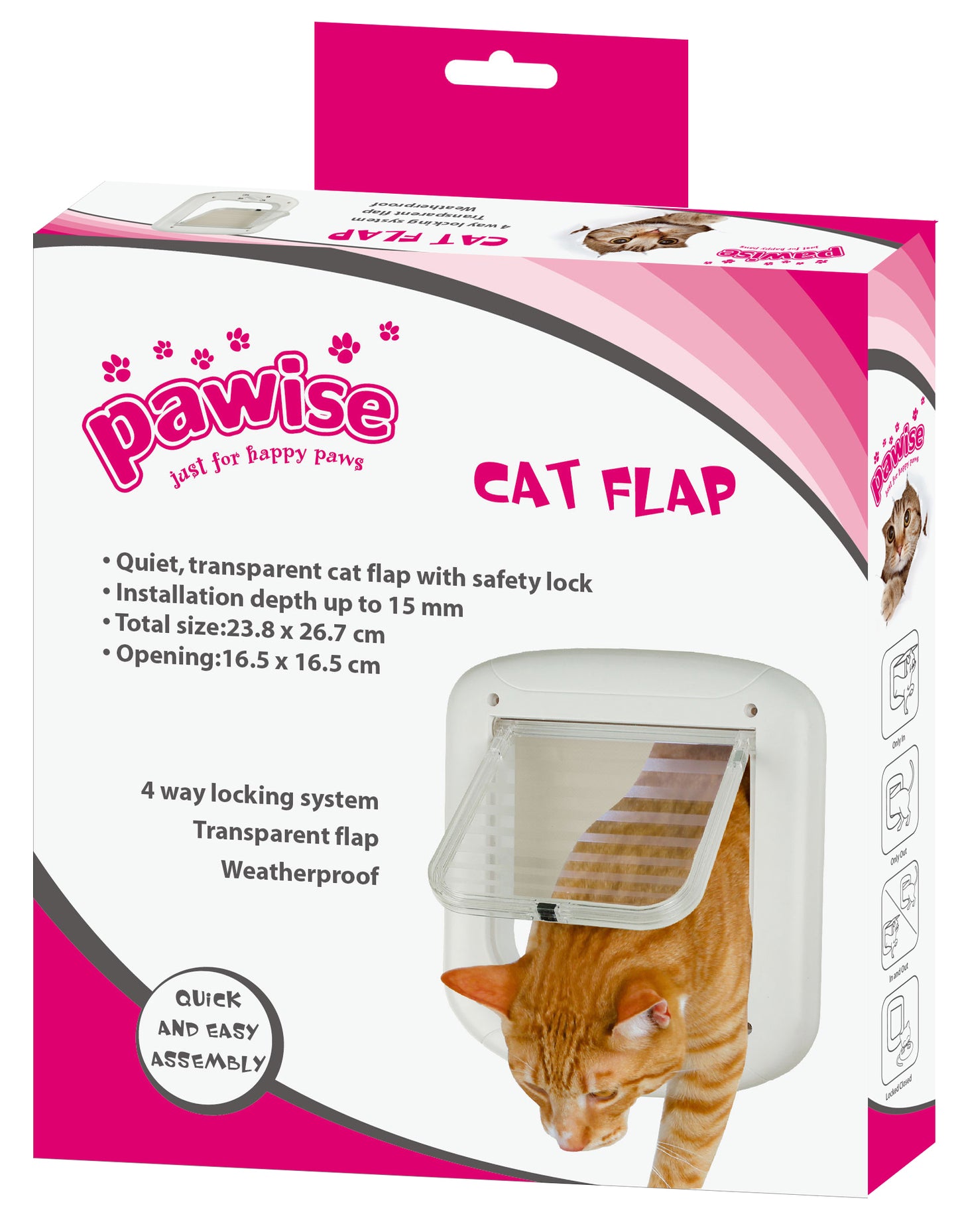 Cat Flap 23 cm x 26 cm