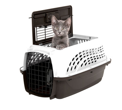 Petmate 2 Door Top Load Kennel XS White