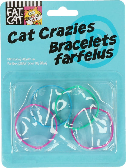 FatCat Cat Crazies Bracelets (multicolor) 4st