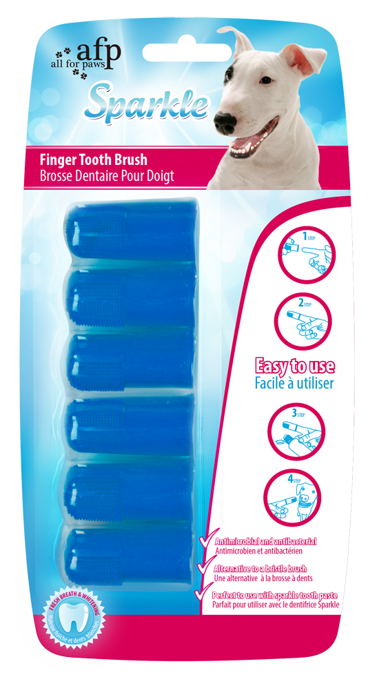 AFP Sparkles Finger Brush (6pack)