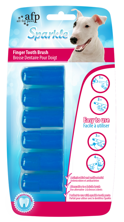 AFP Sparkles Finger Brush (6pack)