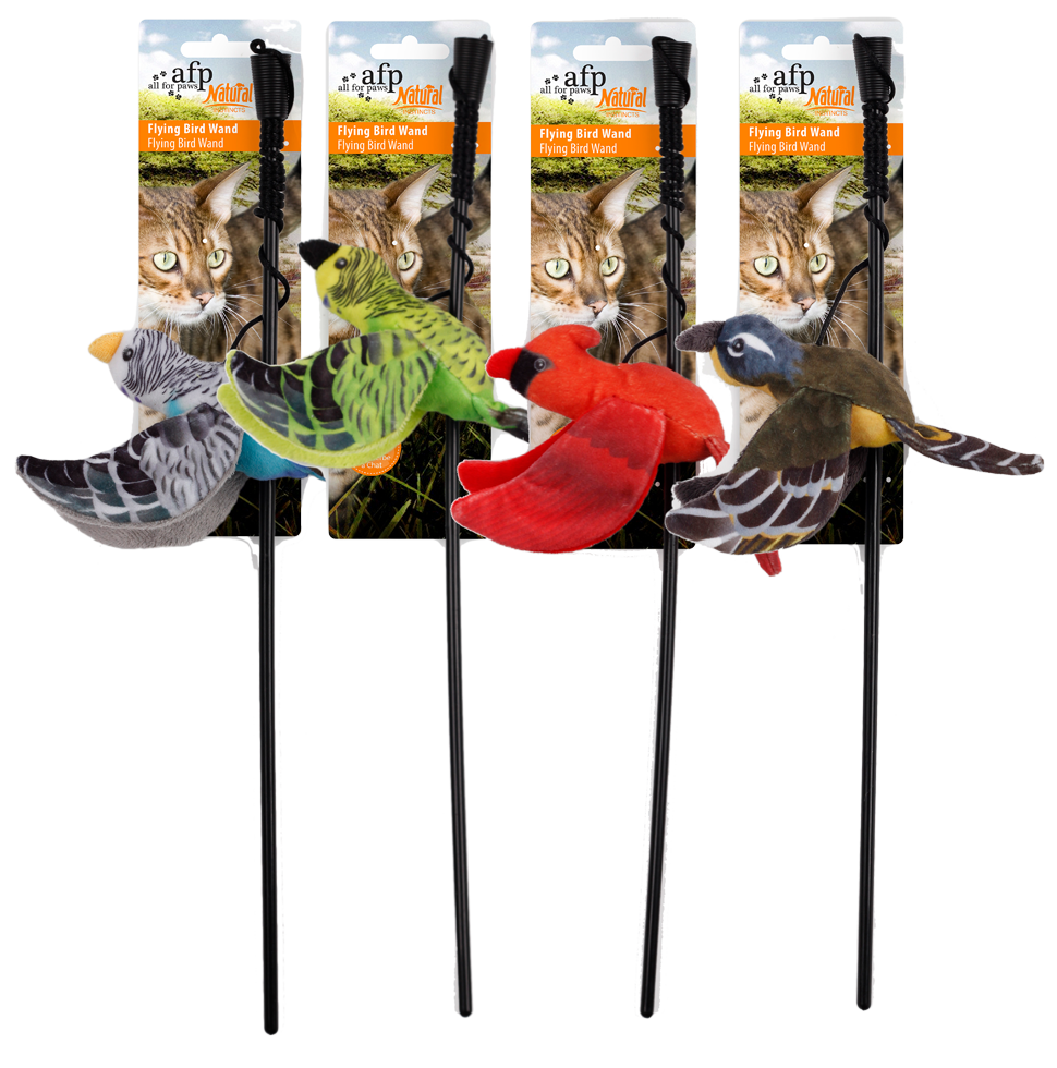 AFP Naturel Flying Bird Wand assorted