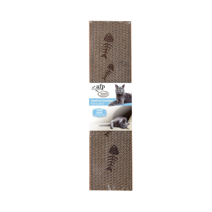 AFP Cardboard Scratcher Regular 44x11cm with Catnip