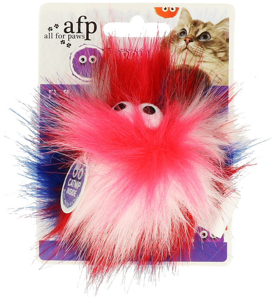 AFP Furry Fluffy Ball Pink