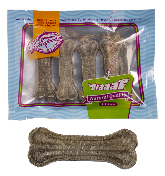 Braaaf Salmon Fish Bones 8 cm (4 pcs)