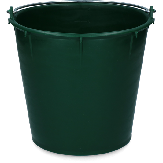 Bucket 7 l with handle green