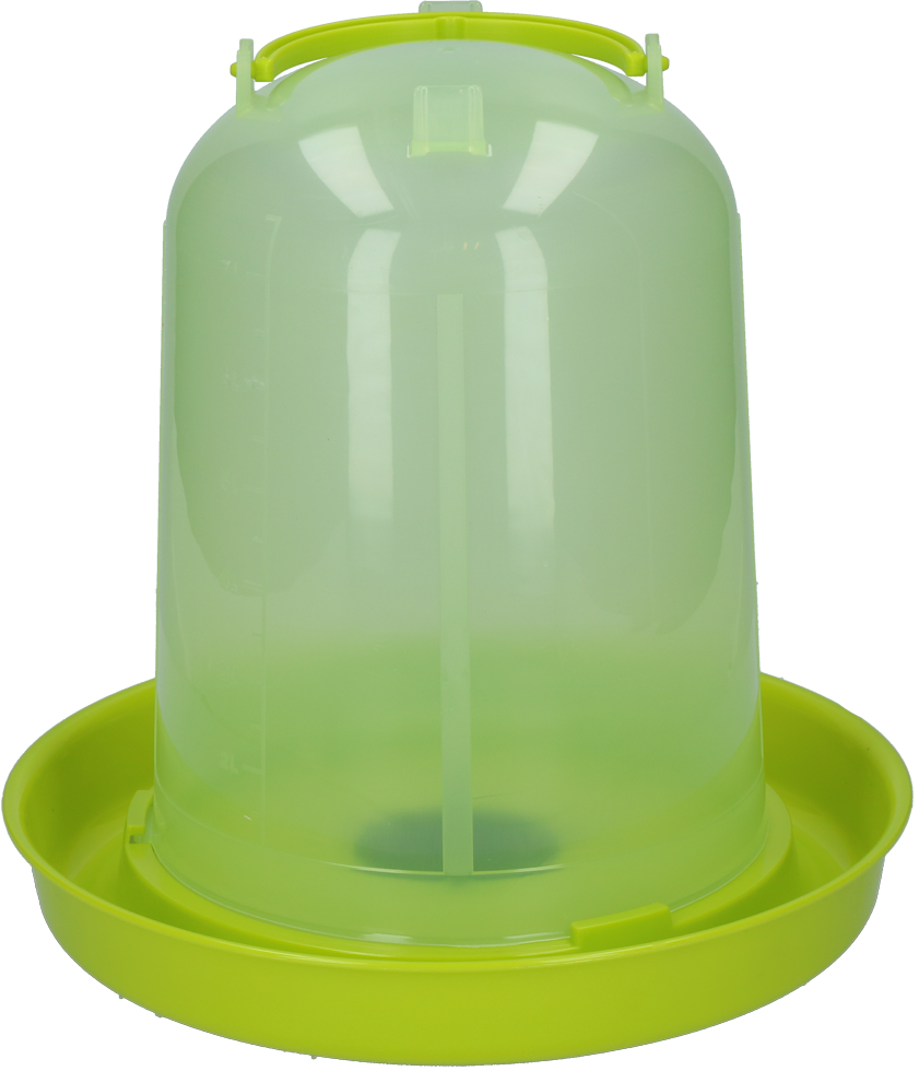 Poultry drinker 8 l lemon with plug